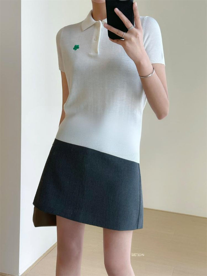 Women's Fashion Blazer Jacket with Short Sleeves Mune Fashion