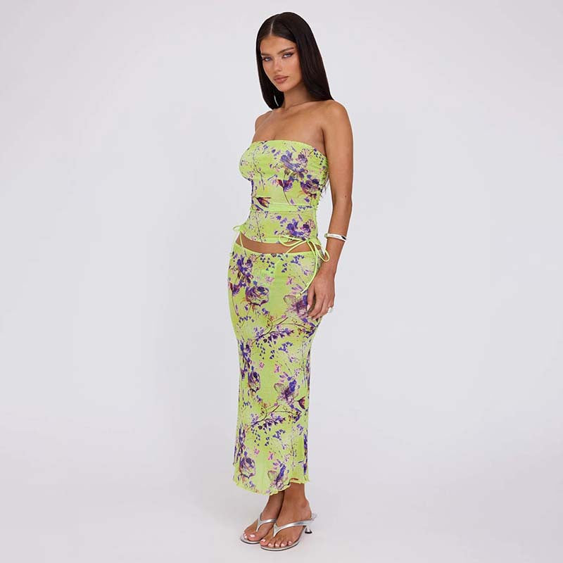 Women fitted beach dress with band details Mune Fashion