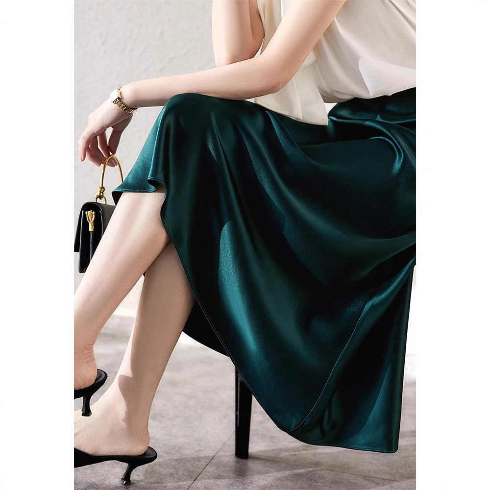 Women's Elegant Maxi Skirt with Flowing Cut Mune Fashion