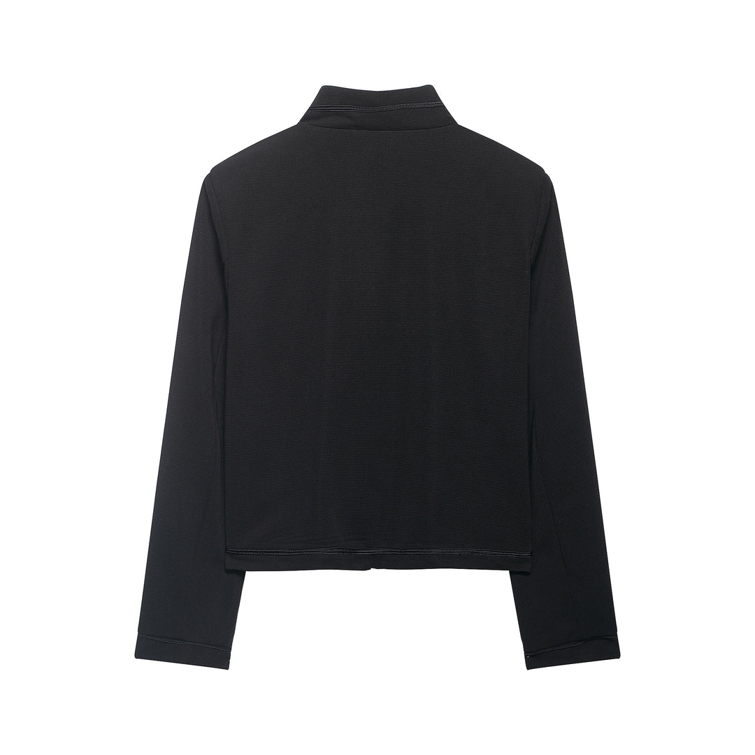 Women's short jacket in military style with cord frog closures Mune Fashion