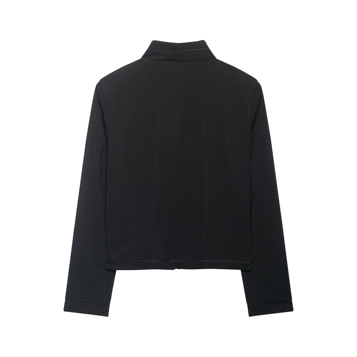 Women's short jacket in military style with cord frog closures Mune Fashion