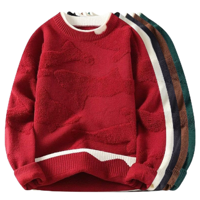 Women's Sporty Chunky Knit Sweater Mune Fashion