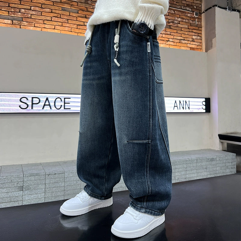Women Wide Denim Pants Mune Fashion
