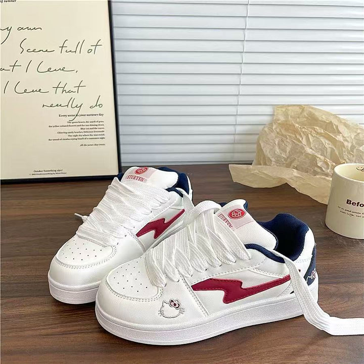 Women's sneakers with cute animal design and fluffy details Mune Fashion