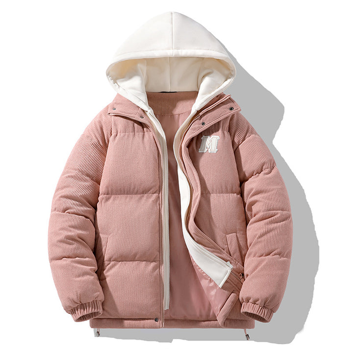 Men's Fashion Padded Jacket with Hood Mune Fashion