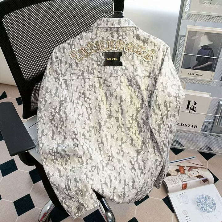 Men's Fashionable Camouflage Transitional Jacket Mune Fashion