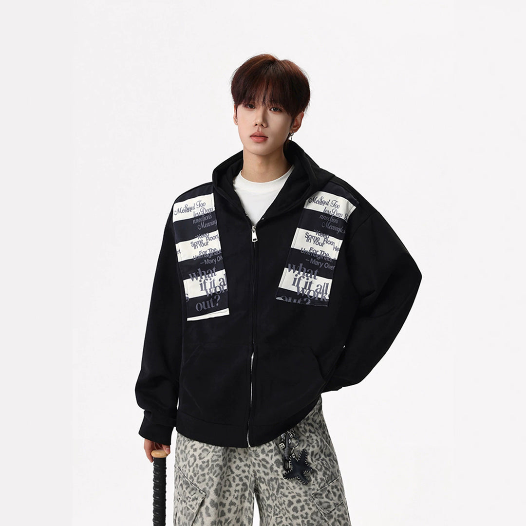 Women's Trendy Hoodie with Graphic Accents Mune Fashion