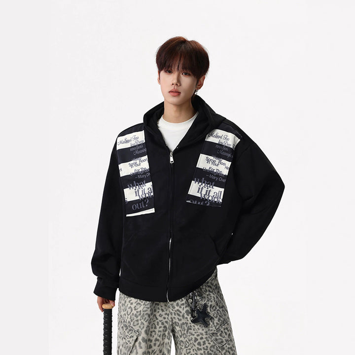 Women's Trendy Hoodie with Graphic Accents Mune Fashion