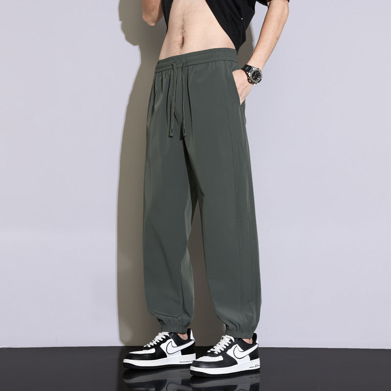 Men's sporty leisure pants made of breathable material Mune Fashion