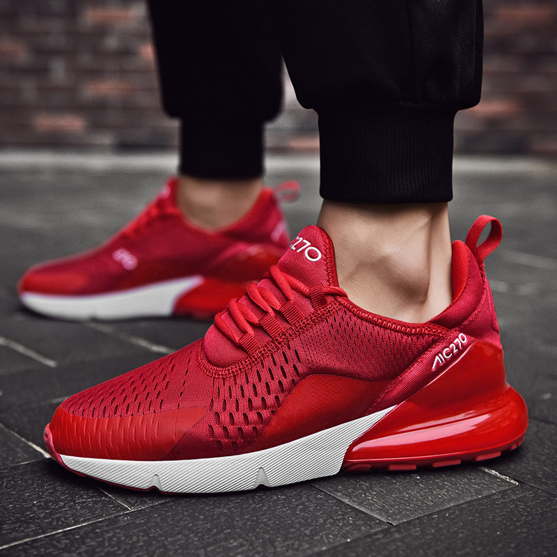 Men's urban knit runner with oversized heel air capsule and shock-absorbing platform sole Mune Fashion