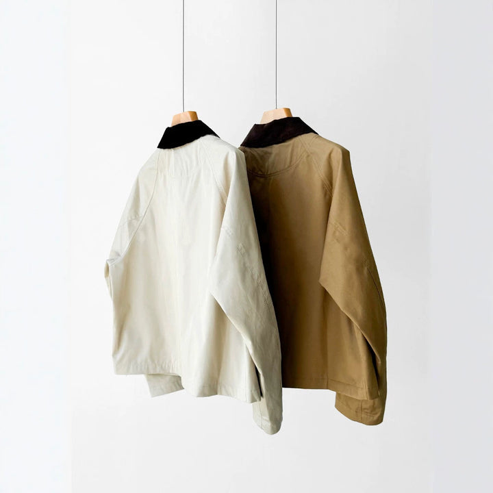 Ladies trendy transitional jacket with high collar Mune Fashion