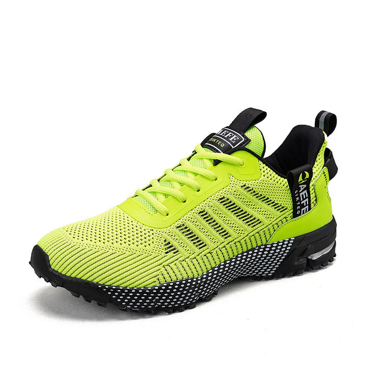 Men's breathable lightweight running shoes with shock-absorbing gel cushioning and non-slip outsole Mune Fashion