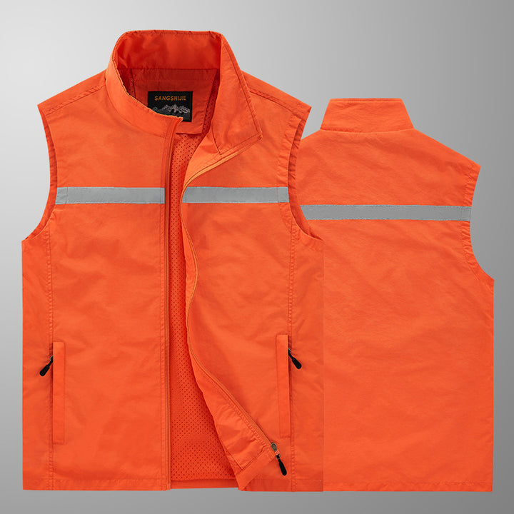 Men's multifunctional safety vest
