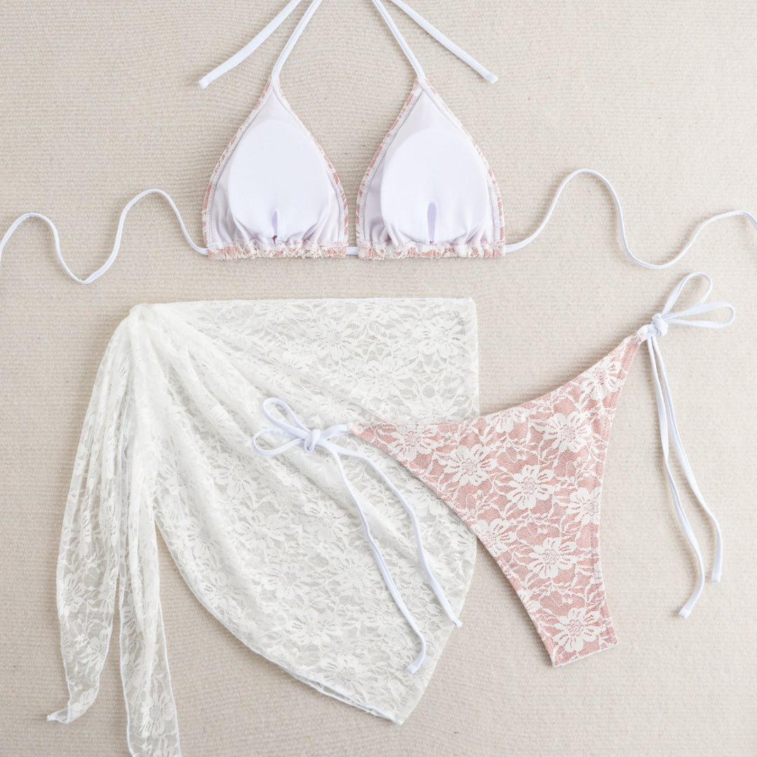 Women Lace Bikini Set Mune Fashion