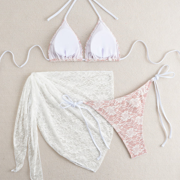 Women Lace Bikini Set Mune Fashion