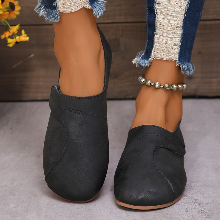 Ladies nan casual comfort slippers with ergonomic padded sole and soft microvelours upper material Mune Fashion