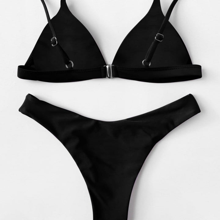 Women's Triangle Bikini Top with Elastic Design Mune Fashion