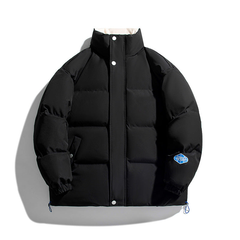 Unisex padded sleeveless quilted jacket with high stand-up collar, thermal insulation and drawstring hem Mune Fashion