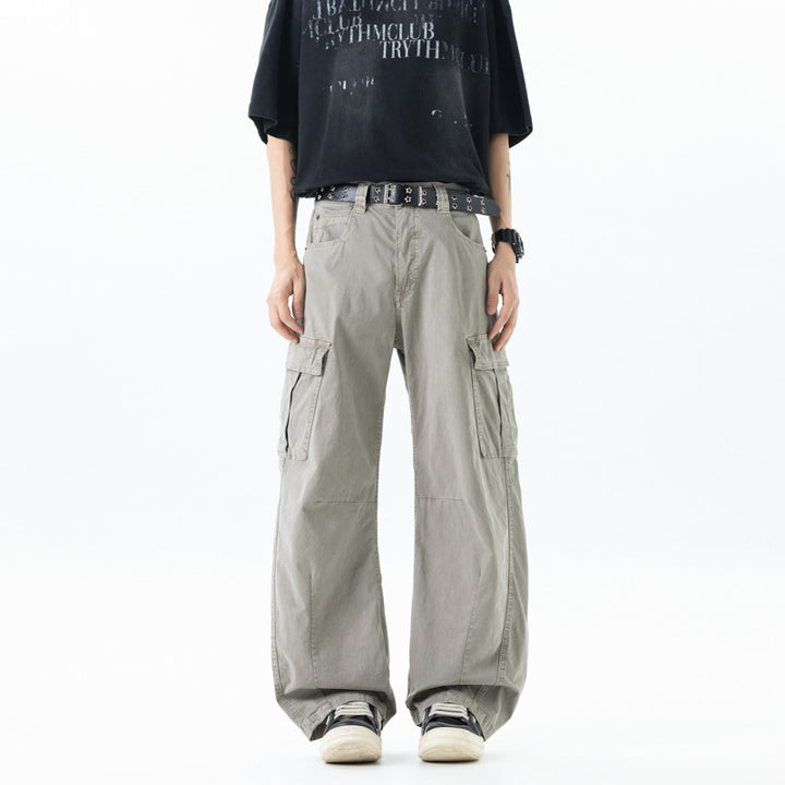Damen Weite Baumwoll‑Cargo‑Culotte mit Multifachtaschen Mune Fashion