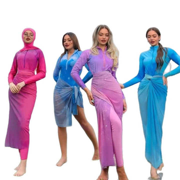 Women's Stylish Swimsuit with Hijab Mune Fashion