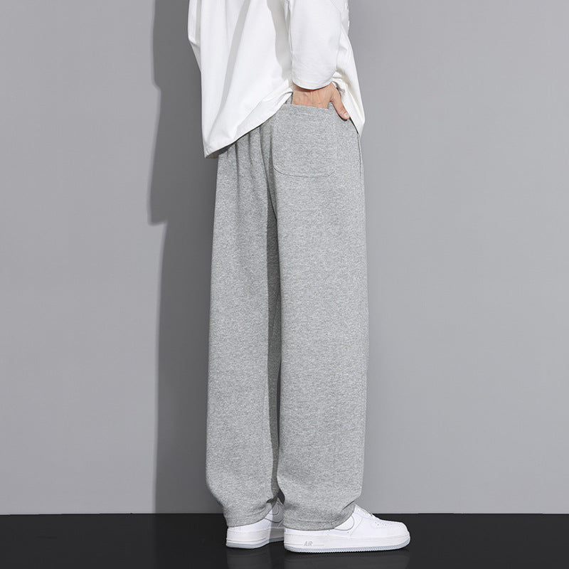 Men's Loose-Fitting Casual Pants with Practical Side Pocket