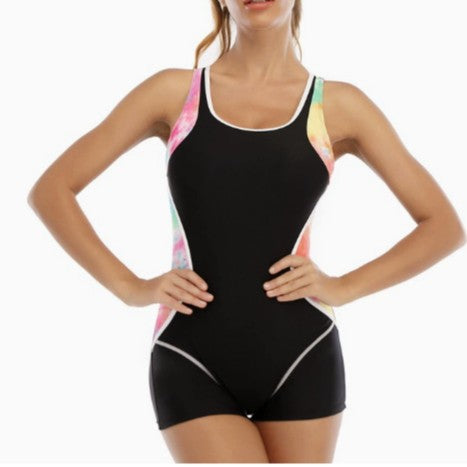 Ladies sporty swimsuit with shorty cut Mune Fashion