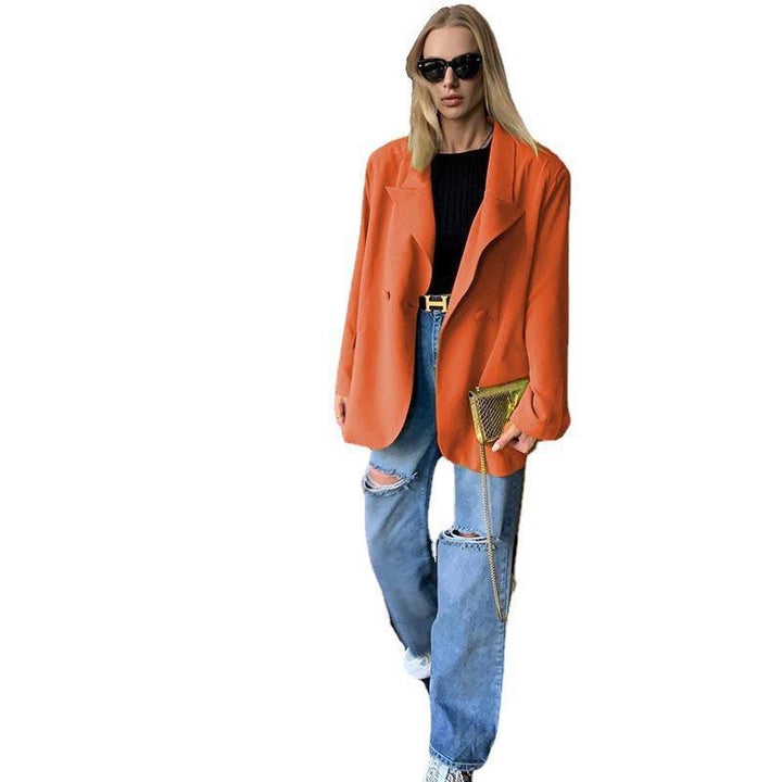 [Women] Light oversized beach blazer as a casual cover-up with draped lapels Mune Fashion