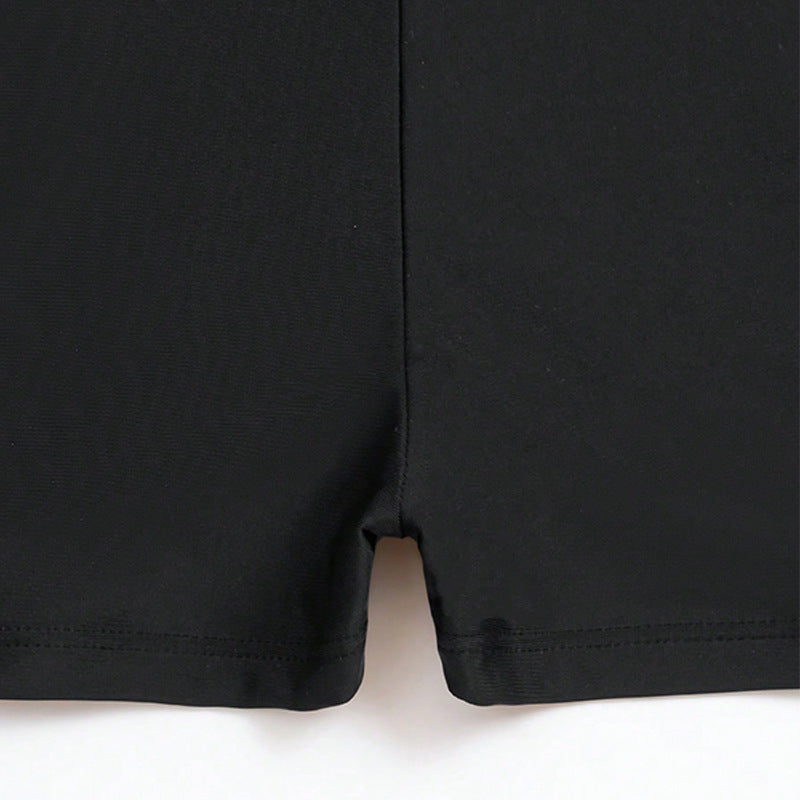 Women High Waisted Swim Shorts Mune Fashion