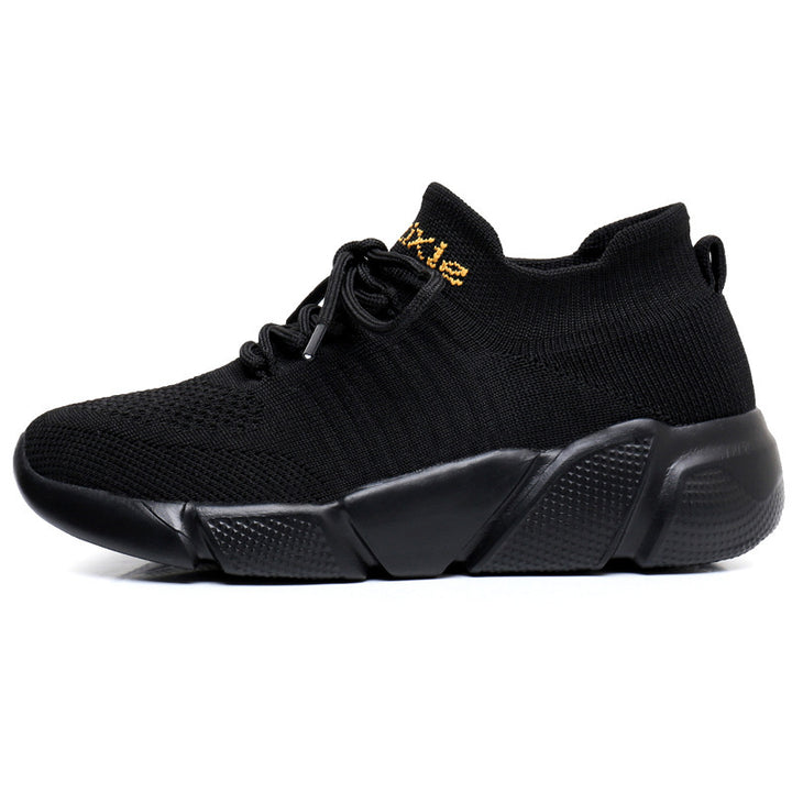 Men's sock-like knitted sneakers with seamless upper material and cushioned EVA platform sole Mune Fashion