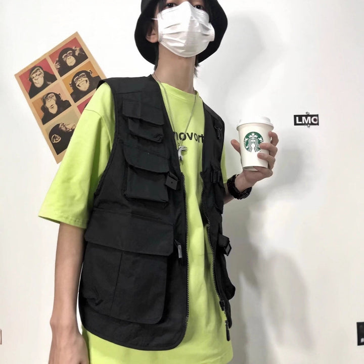 Unisex multifunctional utilitarian vest Mune Fashion