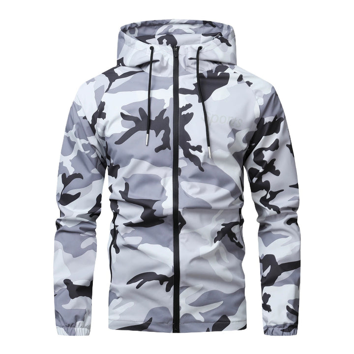 Men's Sporty Camo Functional Jacket Mune Fashion