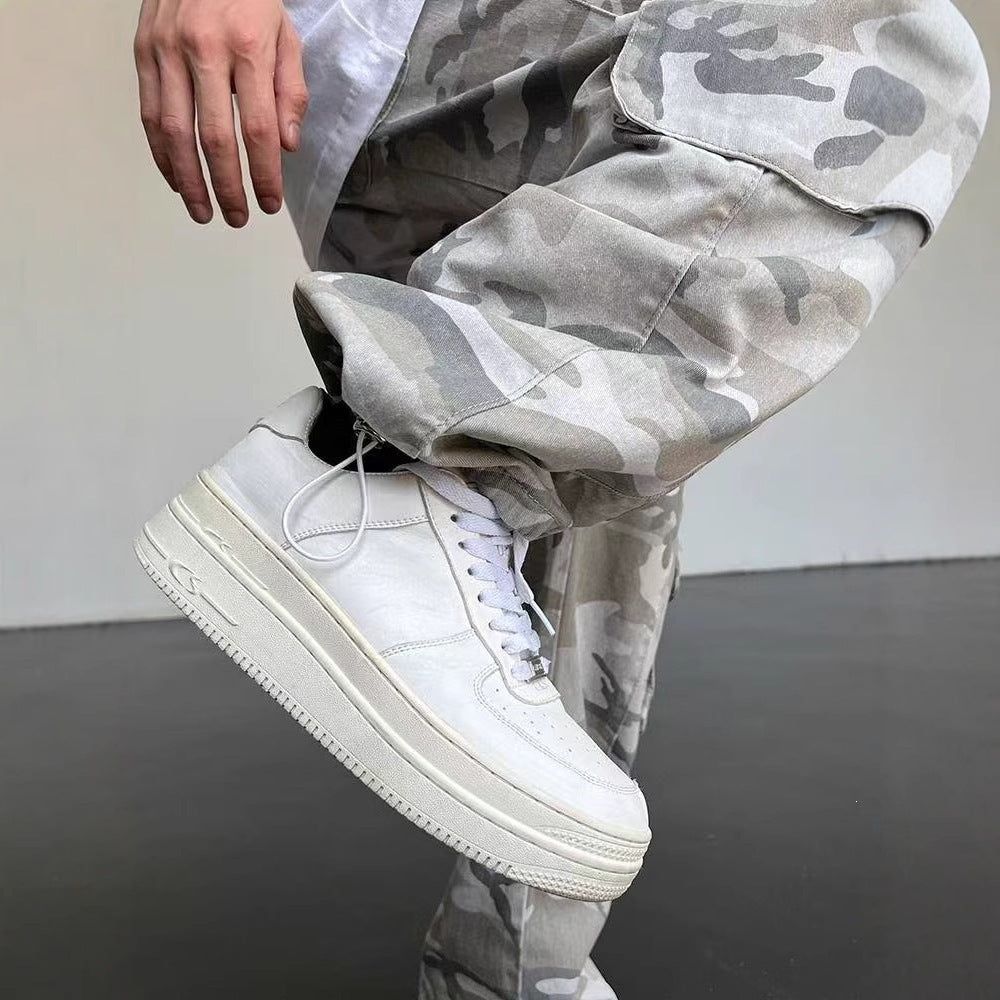 Men's Camouflage Cargo Pants with Loose Fit Mune Fashion