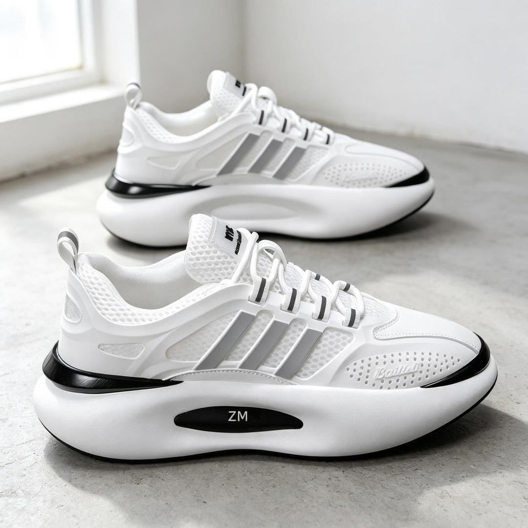 Men's Sports Sneakers with Breathable Mesh and Cushioning Mune Fashion