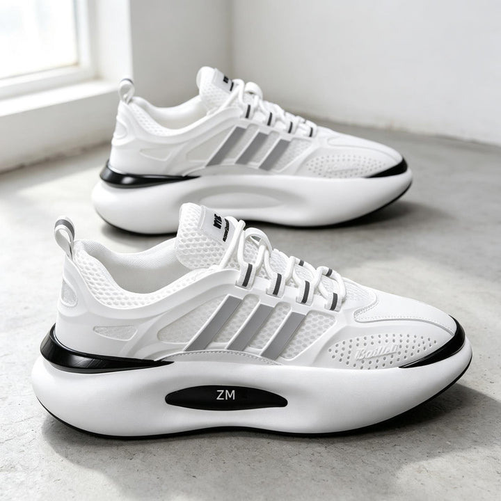 Men's Sports Sneakers with Breathable Mesh and Cushioning Mune Fashion