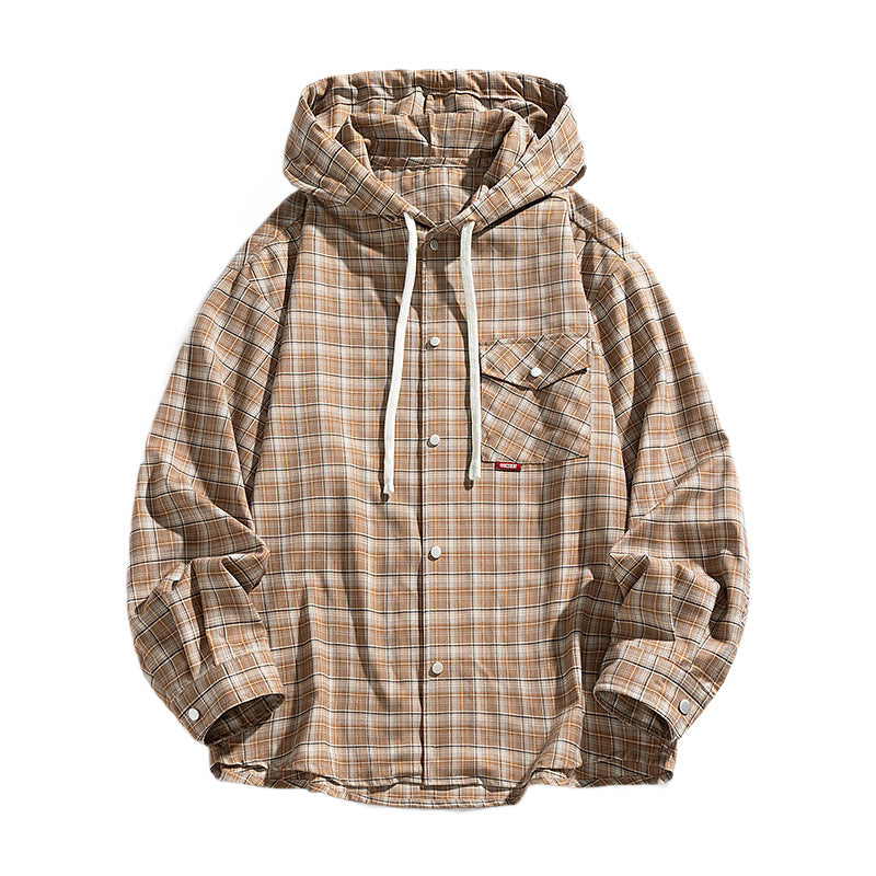 Women's Hooded Shirt Mune Fashion