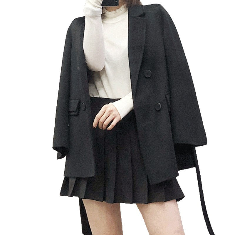 Women timeless, double blazer with belt Mune Fashion