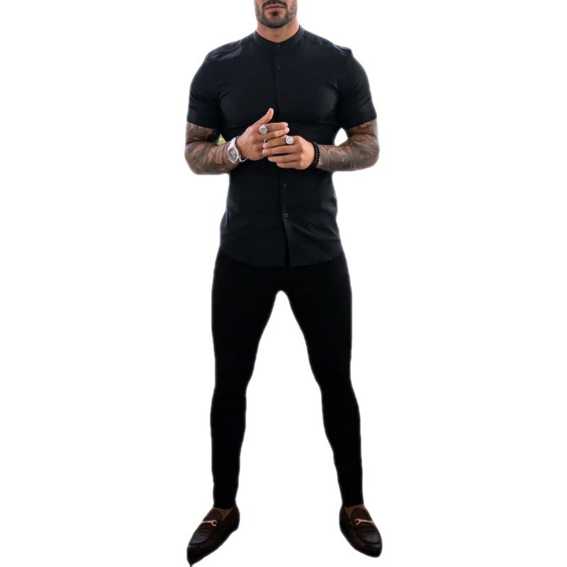 Men's Slim-Fit Stretch Chino with tapered leg and discreet side pockets Mune Fashion