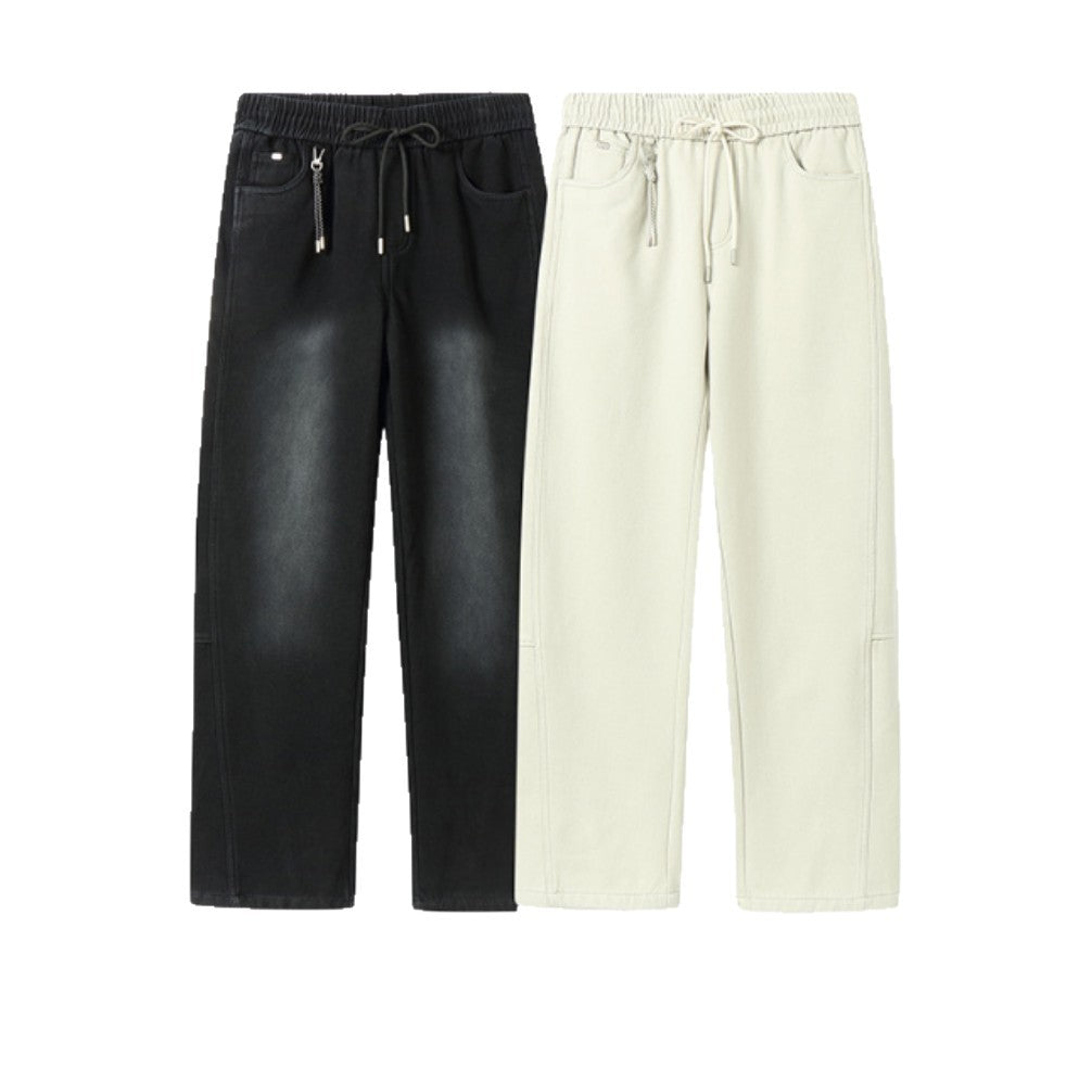Women's loose-fitting sweatpants with elastic waistband and drawstring Mune Fashion