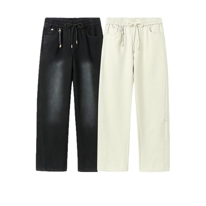 Women's loose-fitting sweatpants with elastic waistband and drawstring Mune Fashion