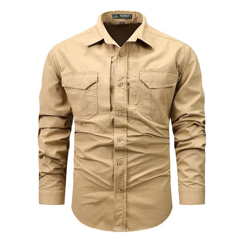Men's Multi-functional Outdoor Shirt with Practical Pockets