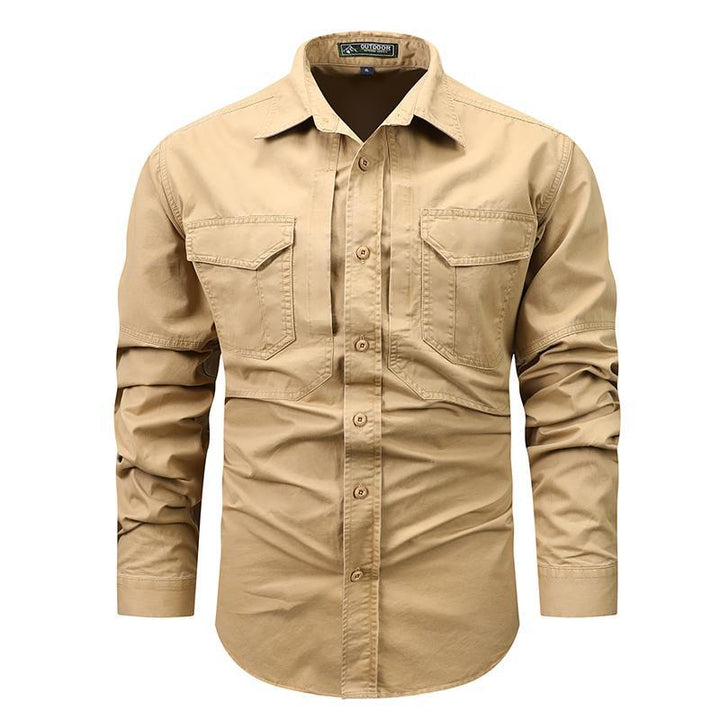 Men's Multi-functional Outdoor Shirt with Practical Pockets