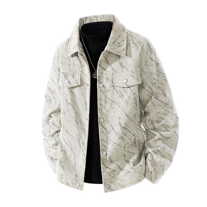 Men's Fashion Cord Jacket with Stylish Design Mune Fashion