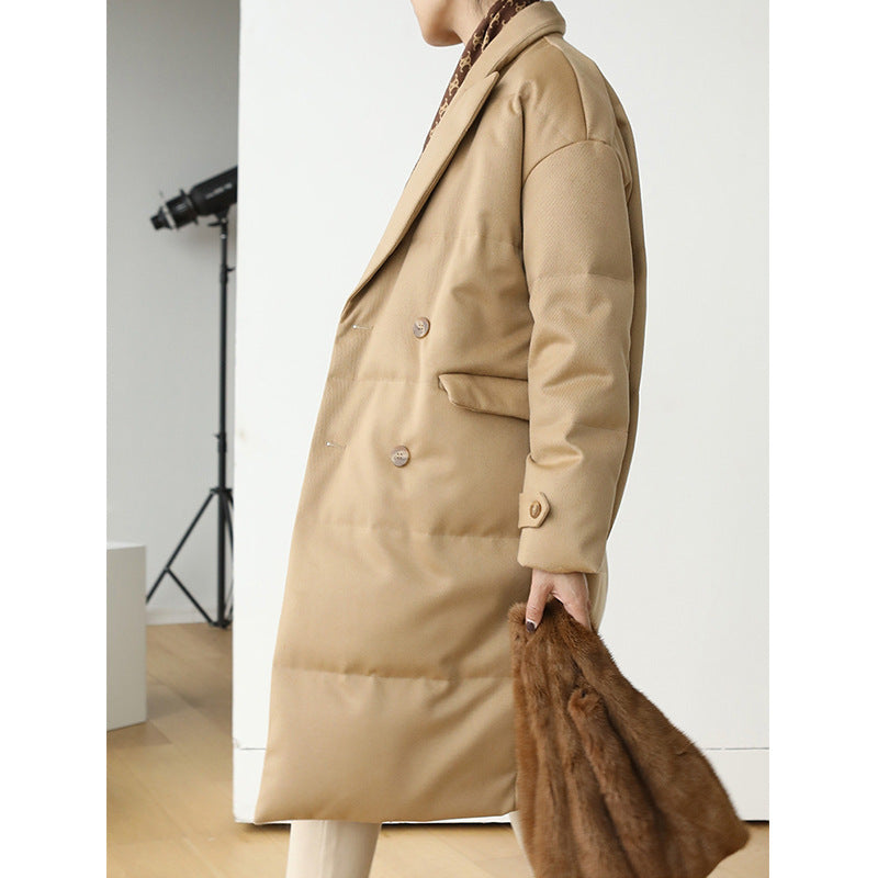 Women Elegant and Versatile Long Blazer Mune Fashion