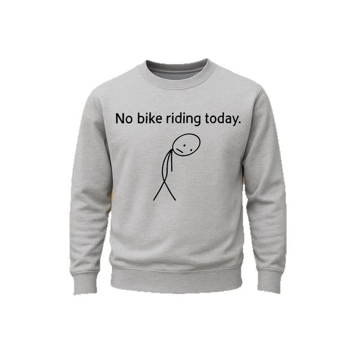 Men's Comfortable Sweatshirt with Motivational Print Mune Fashion