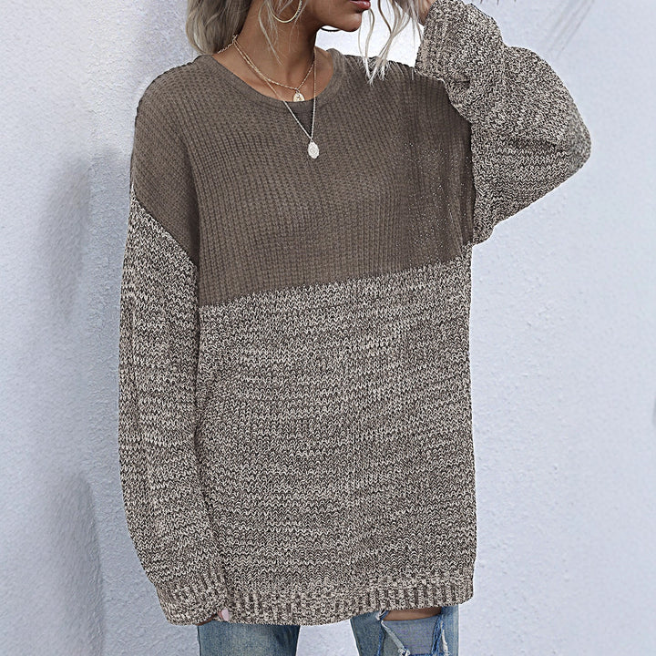 Women's Stylish Knit Sweater with Luxurious Textures Mune Fashion