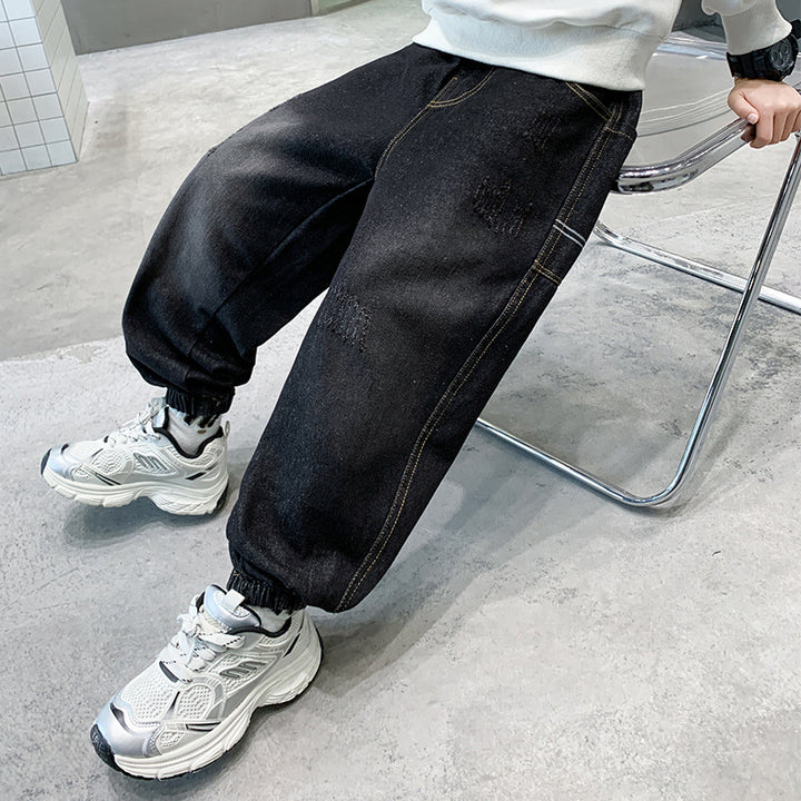 Unisex casual sweatpants with elastic waistband and deep pockets Mune Fashion