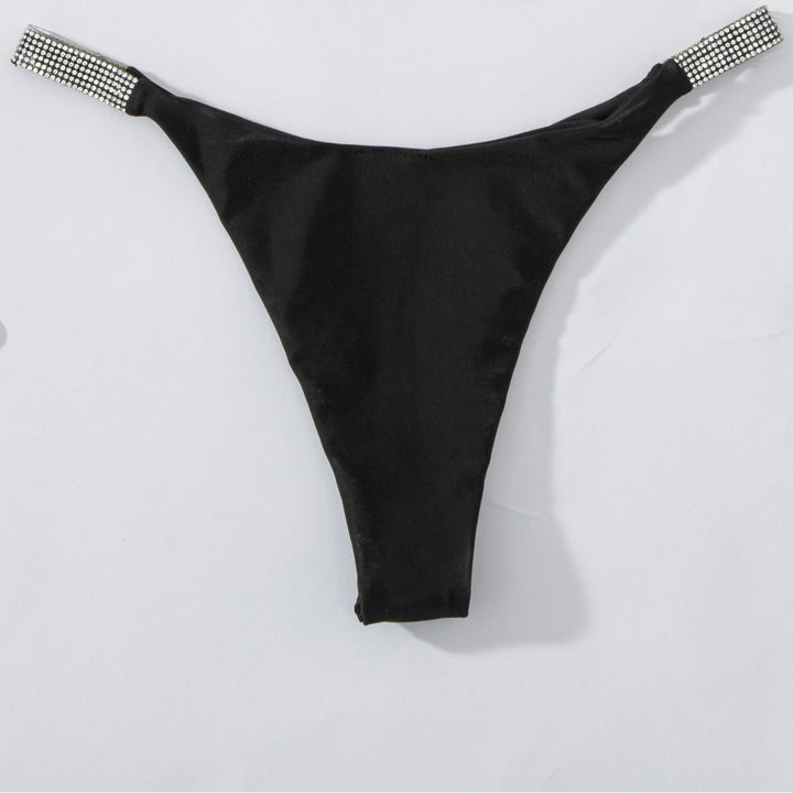 Women's bikini bottom with sparkling rhinestone details Mune Fashion