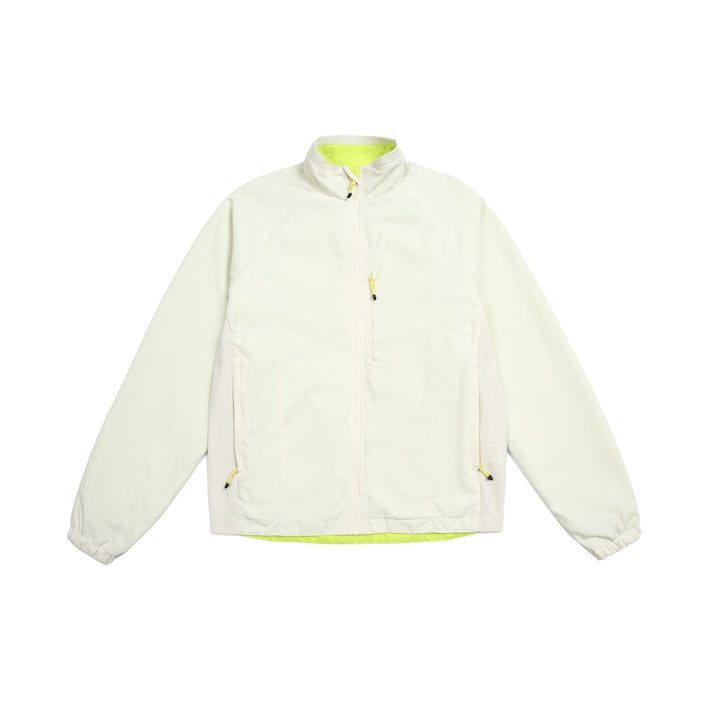 Unisex Lightweight Stand-up Collar Softshell Jacket with Fleece Inner Side and Zipper Pockets Mune Fashion