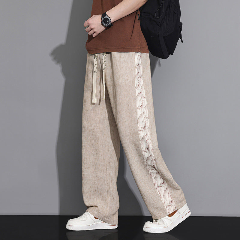 Men's Elegant and Casual Linen Cargo Pants