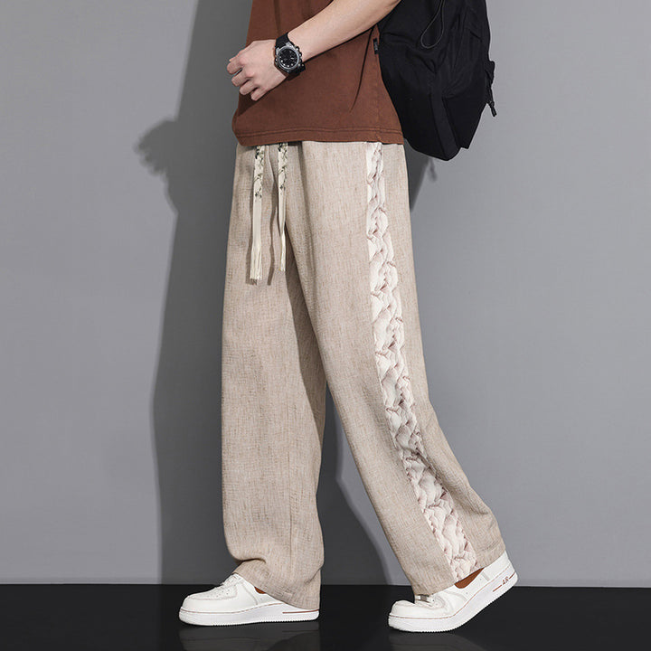 Men's Elegant and Casual Linen Cargo Pants